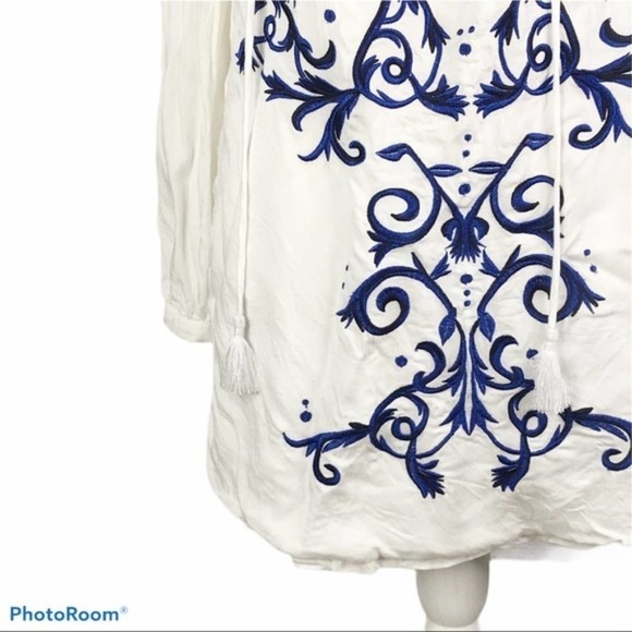 The Jetset Diaries embroidered dynasty tunic - Picture 9 of 14